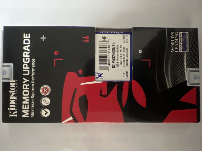 金士頓 Kingston 記憶體升級 提升電腦效能 相容多款電腦型號, 1個, KCP432NS8/16