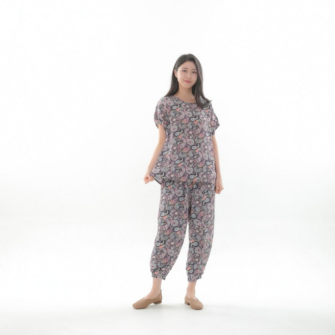 (인견총각) 국산 풍기인견 여성 시원한 상하세트