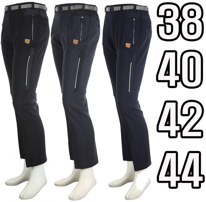 빅사이즈 봄여름 남자 작업복 바지 등산 작업바지 아웃도어 등산복 하의 남성 스판 무지 트레이닝 골프바지 P-03(익스트림)