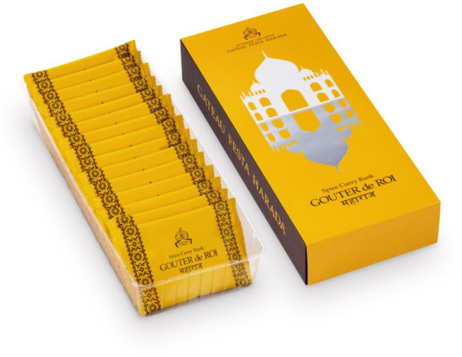 가토 페스타 하라다 러스크 구테 데 로와 마하라쟈 15매입, 1개