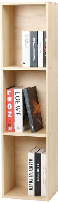 모던H1200 책장 3단 300, 오크