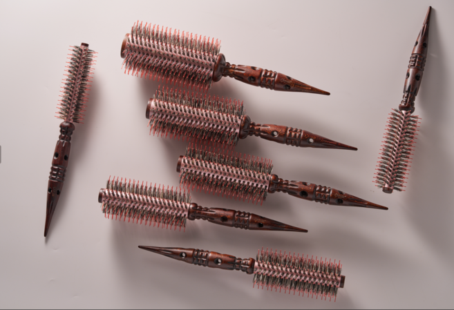 차미오 프리미엄 신형 깡윙클 열판롤 드라이롤 깡포킹 롤브러쉬 열판롤, 7호, 1개, 7호