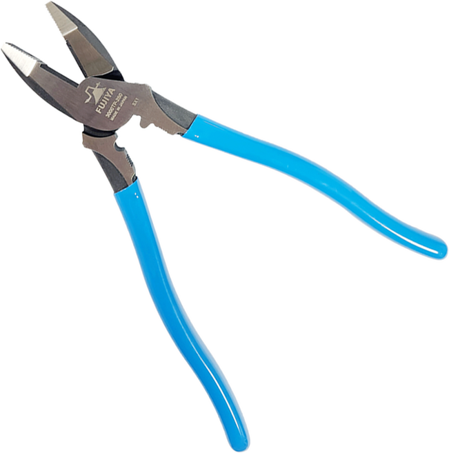 FUJIYA 데카펜 펜치 260mm 3000TP-250, 1개