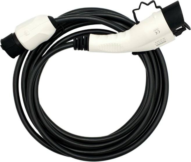 전기차 충전기 B타입 완속 커넥터 5핀 TO 5핀 7kW 6M 테슬라 아이오닉5 포터2 EV6 니로 코나 봉고 EV PHEV, 1개