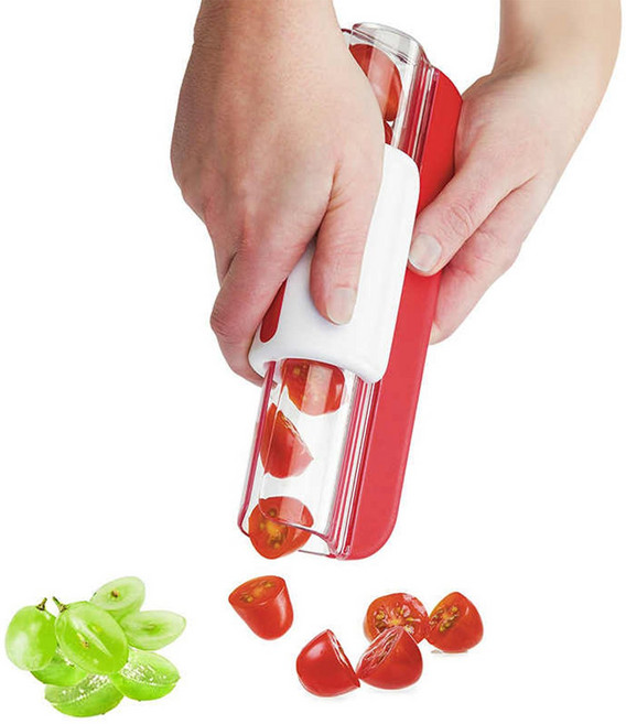 방울토마토 슬라이서 샐러드 과일 체리 포도 커팅, 1개