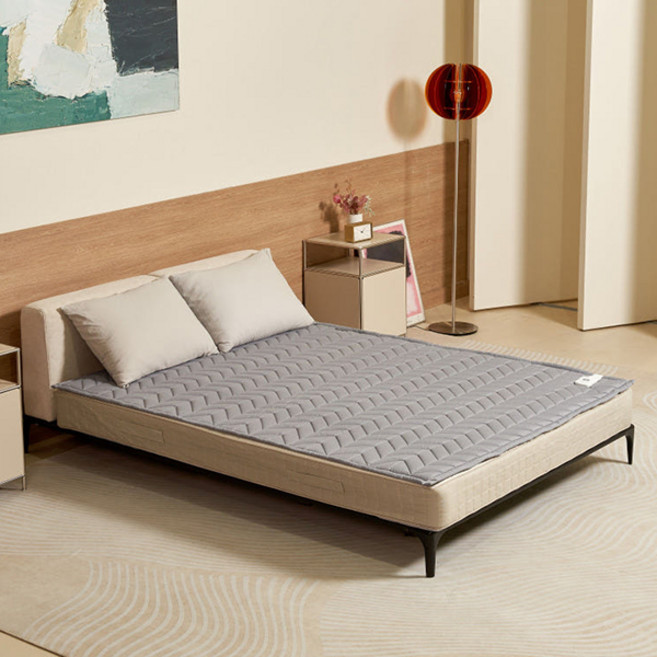 [카보니] 탄소매트 카본 전기 온열매트 일반형 더블 - 150 x 200cm, 극세사 그레이