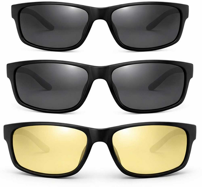 프리미엄 변색 선글라스 디비노 변색 선글라스 3종 편광 폴딩 남성 여성 스포츠 자외선차단 낚시 선글라스