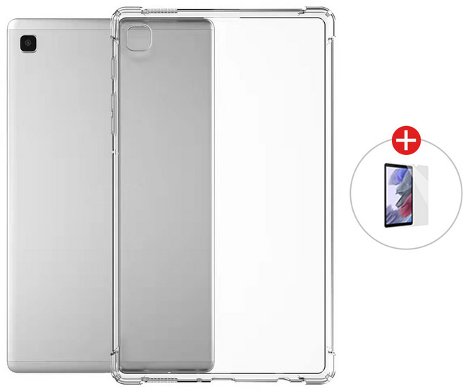 두스피릿 갤럭시탭 A7 lite 라이트 범퍼케이스 (+필름), 1개