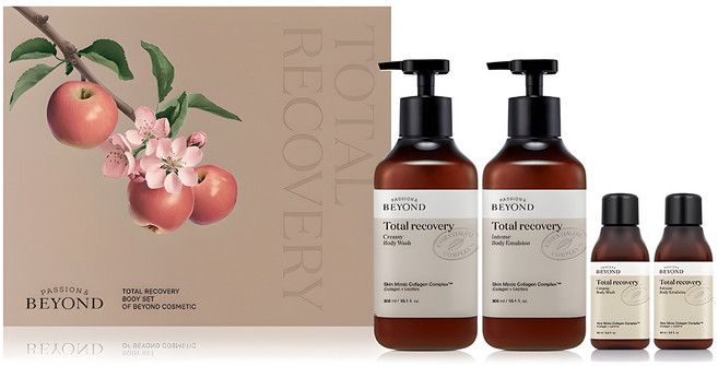 비욘드 토탈 리커버리 2종 바디케어 세트, 1세트