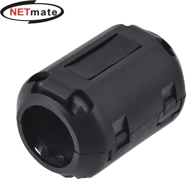 NETmate 고주파 차단 노이즈 필터(페라이트 코어) 직경3.5mm-19mm/EMC Core/탈착식 구조/다양한 케이블에 적용, 15mm(NM-NF150N), 1개