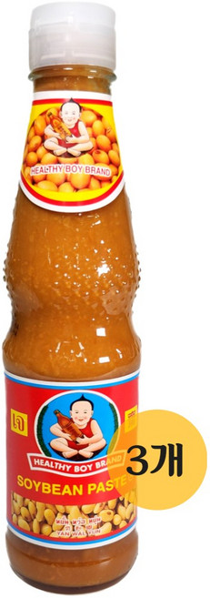 태국 Healthy Boy 헬씨보이 조미된장 350ml, 3개