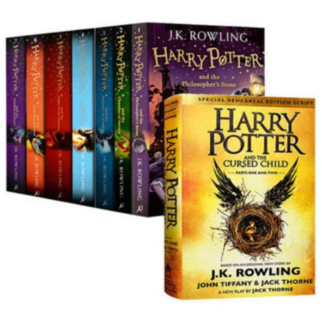 국내 해리포터 시리즈 8권 세트 영어원서 Harry Potter 음원제공, J.K. Rowling, 1개