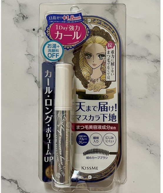 KISS ME 奇士美 花漾美姬 一刷捲翹睫毛底膏 6g 台灣公司貨, 1個