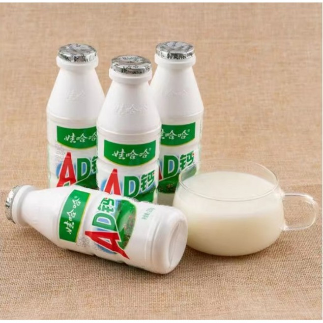 와하하 에이디 AD 중국우유, 4개, 220ml