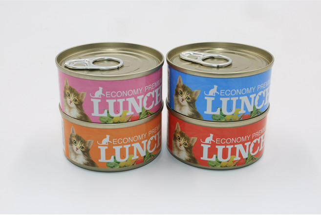 이코너미런치 프리미엄 콤보 고양이 캔, 24개