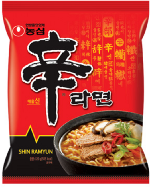 농심 신라면 120g, 1개