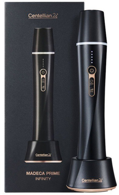 센텔리안24 마데카 프라임 인피니티 초음파 피부미용기기, 블랙