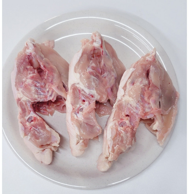 치킨타운 냉장 국내산 닭잔골 닭뼈 육수용 몸통뼈, 2개, 1kg