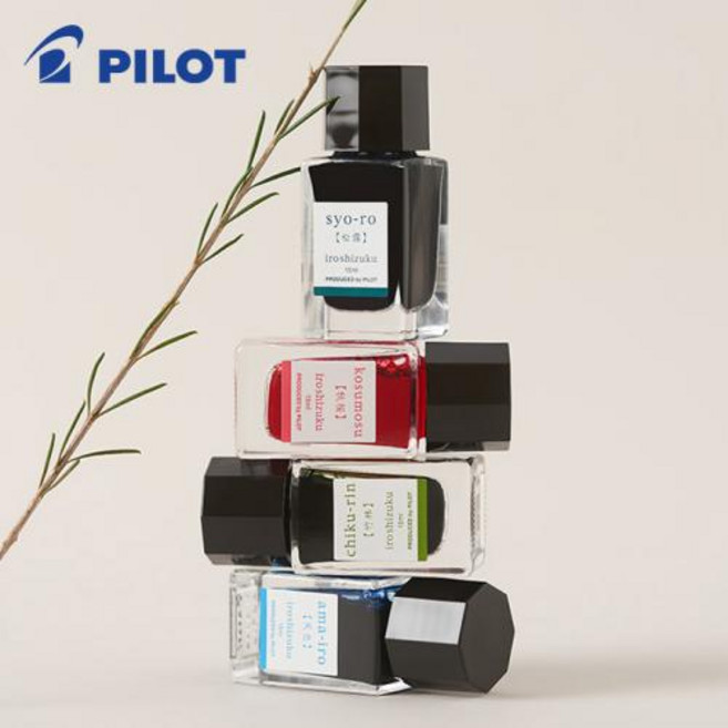 파이롯트 병잉크 이로시주쿠 15ml, 1개, 송로 (쇼로)