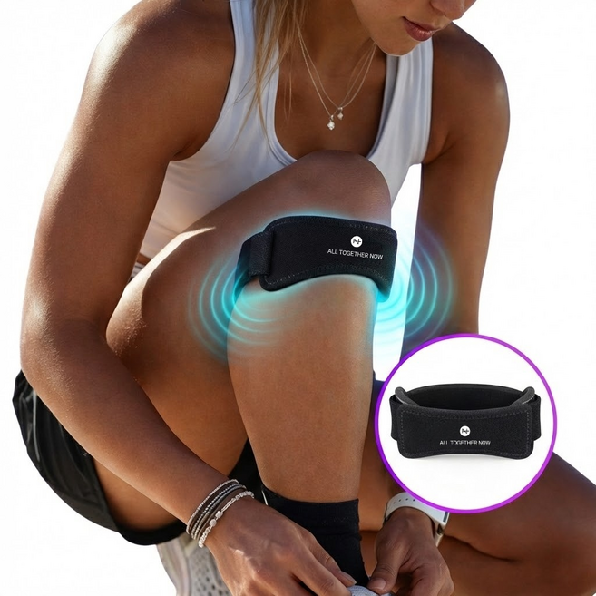 휴책 보호대연구소 무릎보호대 슬개건 슬개골 보호대 러닝 무릎 보호대 아대 관절 보호 밴드, 1개