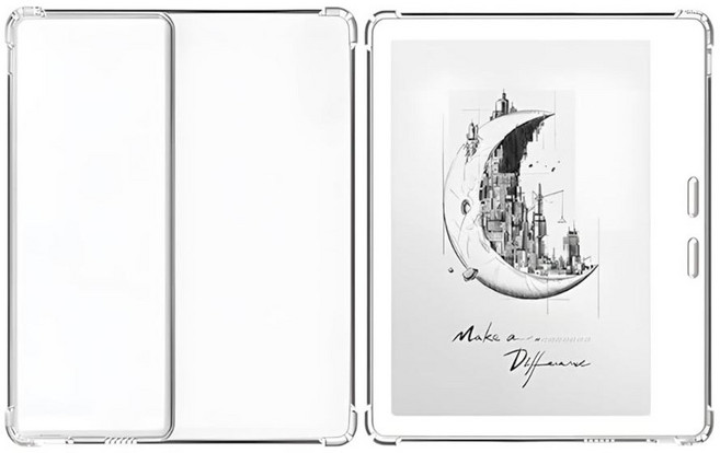 오닉스 북스 리프5/리프5C 호환 젤리 케이스 커버 클리어 투명 LEAF5/LEAF5C 케이스나라, 1개