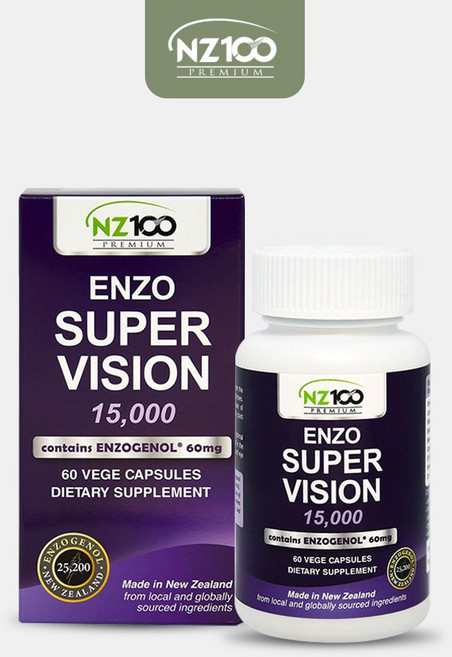 NZ100 빌베리 루테인 엔조 슈퍼비전 15000뉴질랜드 직구, 60정, 1개