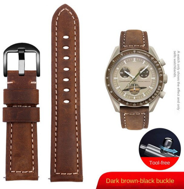 가죽스트랩 시계줄 호환 오메가 문워치 문스와치 문스워치 소트트02