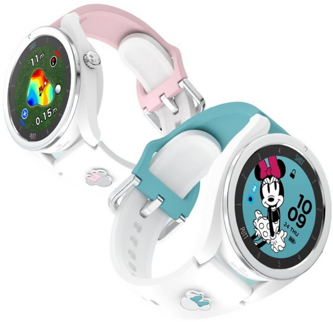 Voice Caddie T9 GPS [음성 캐디] 미니 마우스 에디션 시계형 골프 내비 고저차, T9_Minnie