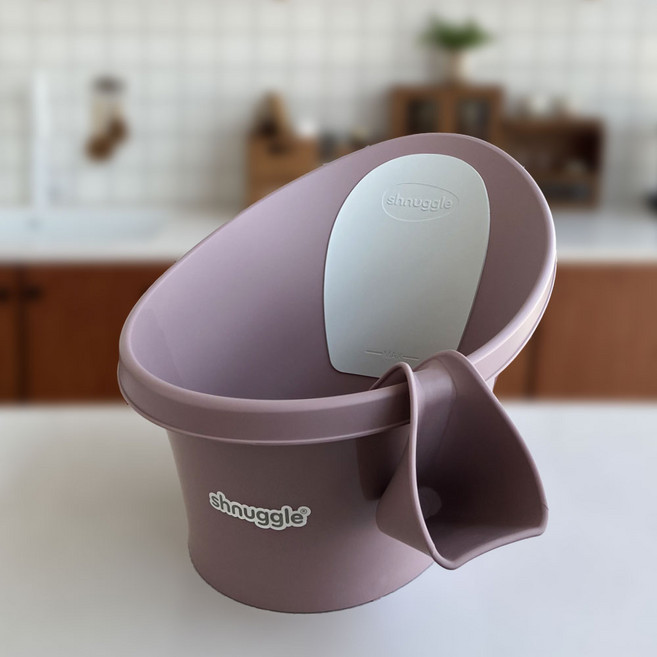 슈너글 신생아 목욕 아기욕조 블라썸 ＋ 샴푸컵 세트, 블라썸 세트