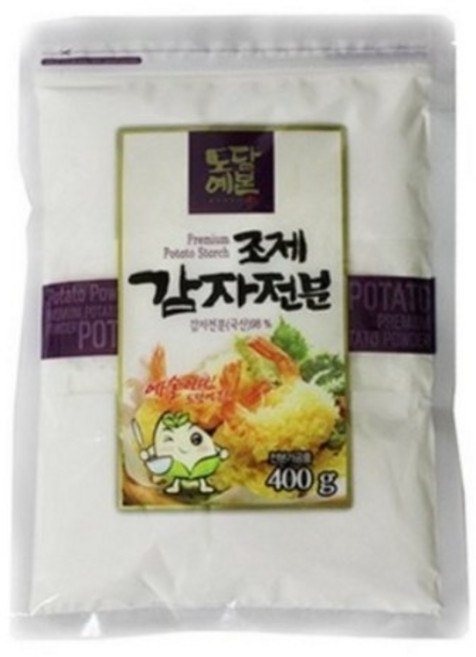 초야 도담예본 조제 감자전분 국산, 400g, 2개