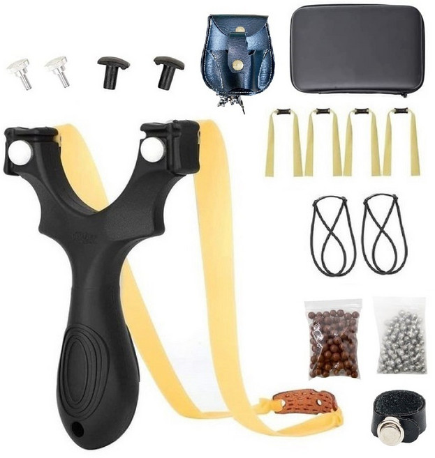 아이앤에이치 전문가용 새총 Slingshot 올인원 세트, 1개