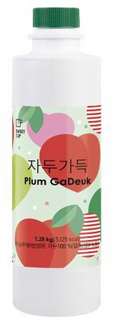 스위트컵 자두가득 농축액, 1개, 1.25kg