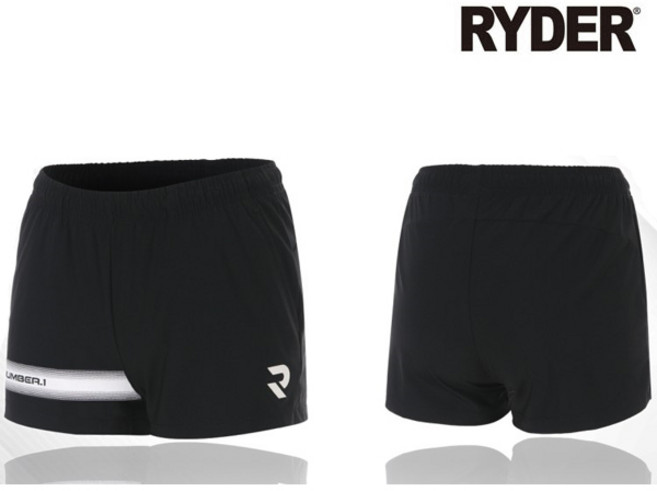 라이더 반바지 배드민턴 바지 남성 여성 3부 4부 팬츠 블랙 2022RSP-7