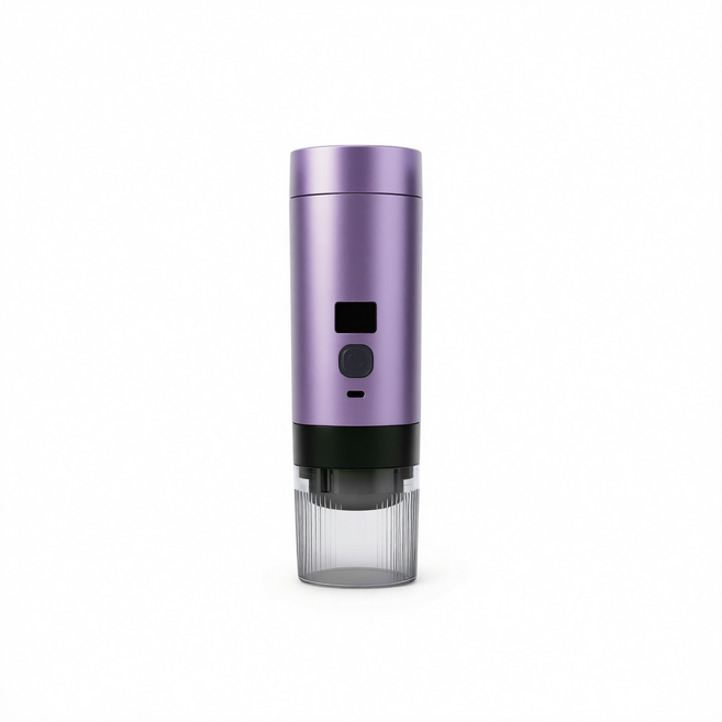 行動式咖啡機, 紫色, 1個, 50ml