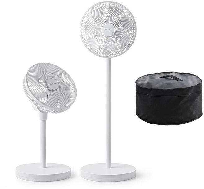 [신상품] 클래파 3D 스마트 무선 써큘레이터 선풍기 BLDC 무소음 사무실, BEF-C156W