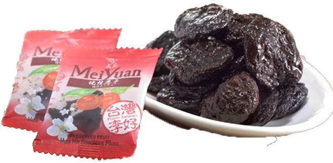 MeiYuan 蜜餞 來自台灣, 1個, 單粒 化核應子, 500g