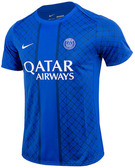 나이키 파리 생제르망 홈 아카데미 프로 프리매치 S/S HJ7150-406 클럽저지