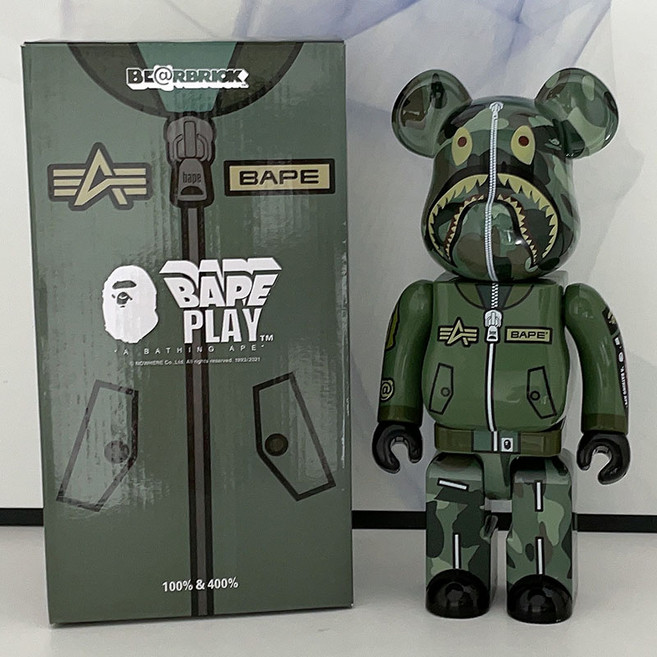 bearbrick400 인테리어 피규어 거실 조형 소품 디자인 베어 브릭, 42번, 1개