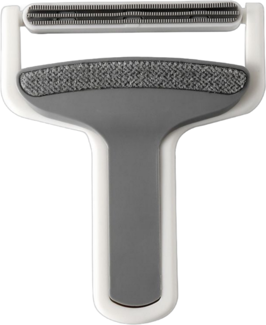 허니템 3in1 실리콘 코트빗 보풀제거기 강아지 고양이 반려동물 털 클리너 먼지 제거기, 1개, 그레이