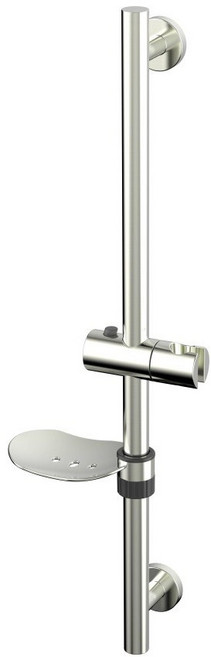 대림바스 DL-YS4A14SN 니켈 무광 SUS 사틴 슬라이드바 곰마크 샤워행거 욕실용품 DLYS4A14SN, 1개