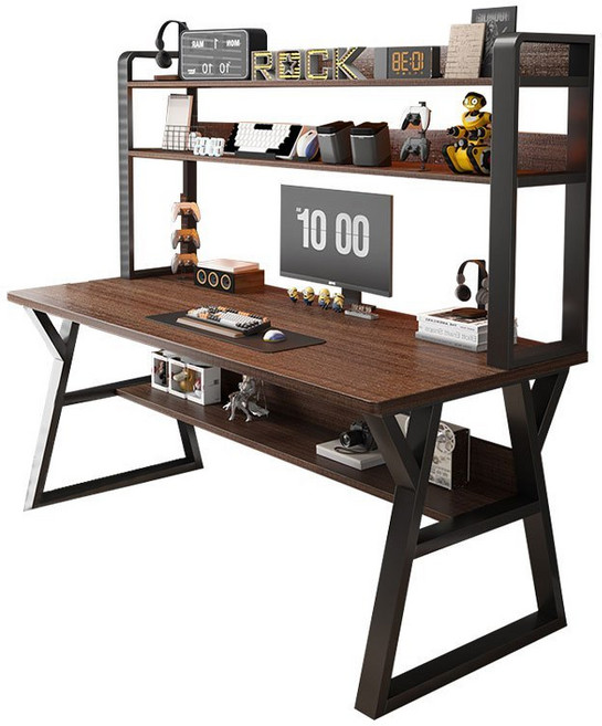 Quality 聚家 洞洞板電腦桌辦公桌書桌學習桌電競桌工作桌, 白色