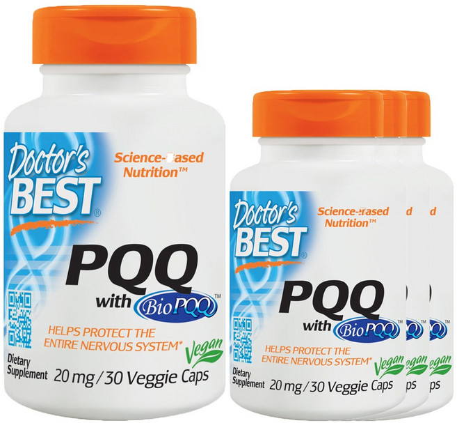 Doctor's BEST PQQ保健植物膠囊, 30顆, 4罐