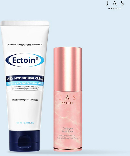 [본사직영] 쟈스 엑토인 데일리 모이스처라이징 멀티크림 100ml+쟈스 멀티밤, 1개, 100g