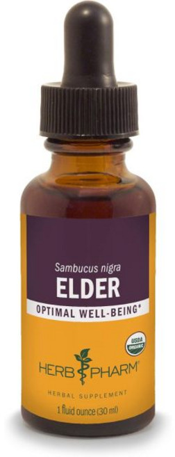 Herb Pharm Certified Elder Liquid Extract - 1 Ounce, 1 Fl Oz (Pack of 1), 1개, 30ml