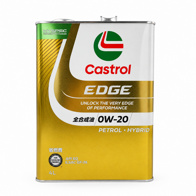 Castrol EDGE 0W-20 全合成機油 + ENEOS 燃油系統清潔劑 e40, 4L, PETROL • HYBRID, TOYOTA、LEXUS、HONDA、NISSAN、SUZUKI、MAZDA
