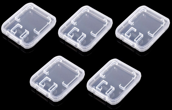 원폴뎀 SD 메모리 카드 보관함 케이스, 5개