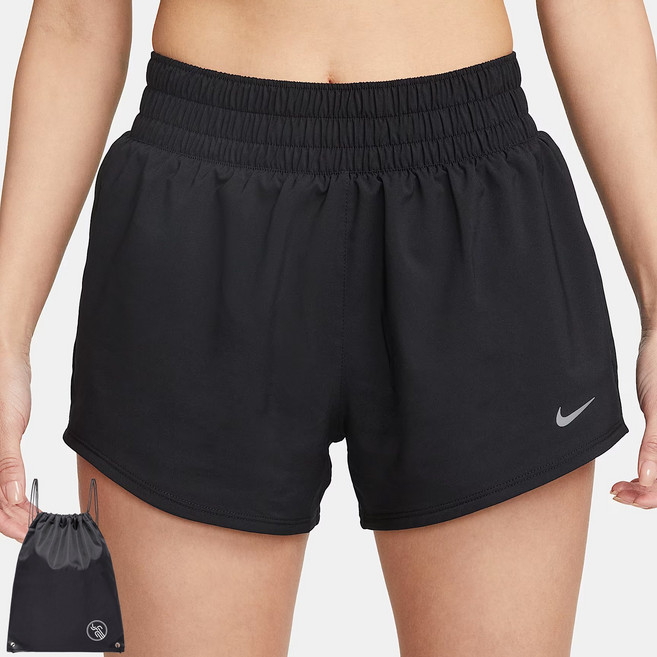 나이키 여성 3인치 브리프 러닝 헬스 요가 3인치 쇼츠 반바지 블랙 (PGN짐쌕가방지급)