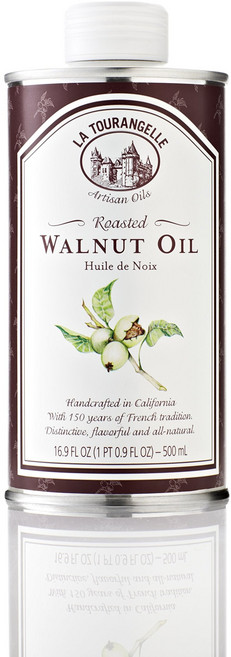 라 투랑겔 로스팅 호두 오일 479.1g 캔 (3개 묶음) (포장은 다를 수 있음), 500ml, 1개