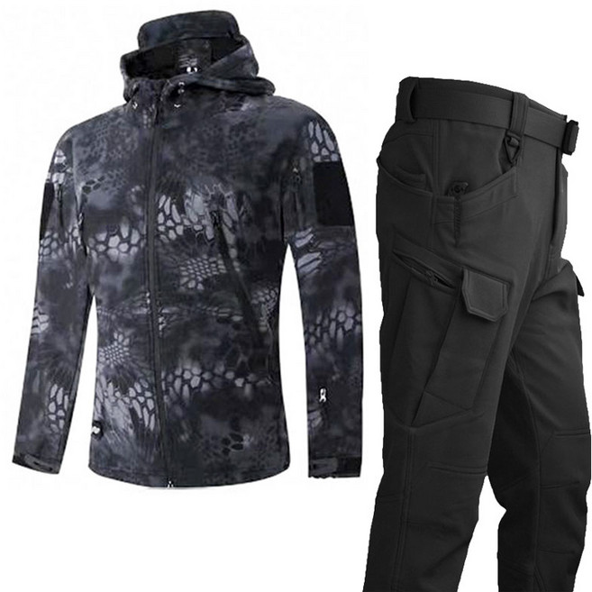 SABU 기모 전술복 세트