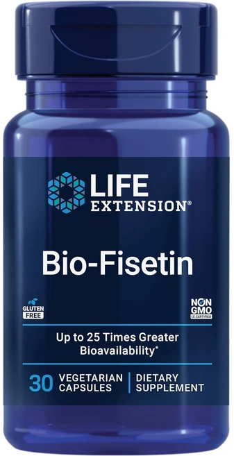 Life Extension 바이오 피세틴 베지캡슐 30정, 1개 - 쿠팡